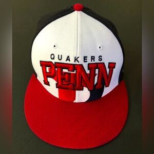 University of Penn Quakers Mens Snap Back Hat Cap One Size Forty Seven Brand '47